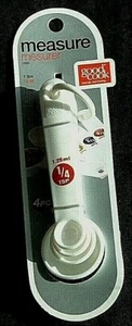 Set Of 4 Good Cook Measuring Spoons Plastic White - Picture 1 of 2