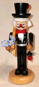 Steinbach German Ornament Chimney Sweep Tuxedo Ladder Handmade Wood Germany - Picture 1 of 7