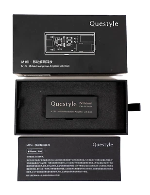 Questyle M15i Headphone Amplifier - Portable USB DAC Amps w/ Dual Outputs - Image 1 of 4