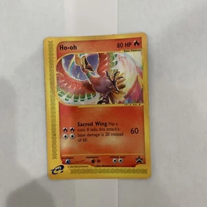 Pokémon TCG Ho-Oh Wizards Black Star Promos 52 Regular 1st Edition - Picture 1 of 2