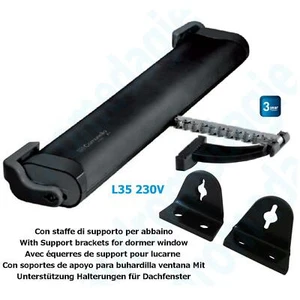 LIWIN 350N 230V NOIR + SUPPORTS DE LUCARNE NOIR Comunello Mowin Automation - Imagen 1 de 11