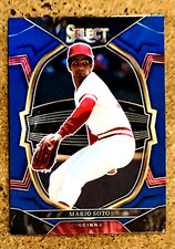 2023 Panini Select Baseball Concourse Blue Mario Soto #96 Cincinnati Reds