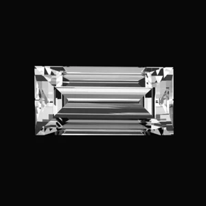 5 X 2.5 MM 0.20 Carat Full White Baguette Diamond Cut Loose Moissanite 4 Ring - Picture 1 of 2