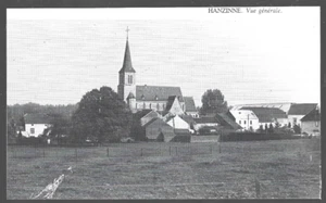 1980 -- BELGIQUE . HANZINE . ASPECT DU VILLAGE . 4B128 - Picture 1 of 1