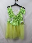 Tiana Costume Girls Medium 7-8 Dress Disney Princess Green Halloween No Light Up