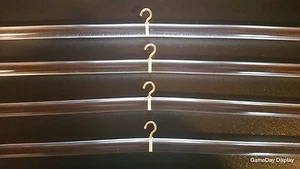 Colgador de jersey para estuche de exhibición - caña de acrílico transparente con gancho lote de 4 B - Imagen 1 de 3