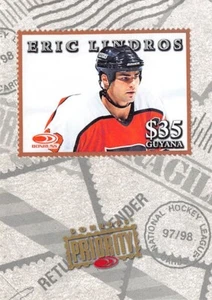 1997-98 Donruss Priority Stamps Bronze #8 Eric Lindros - Picture 1 of 2