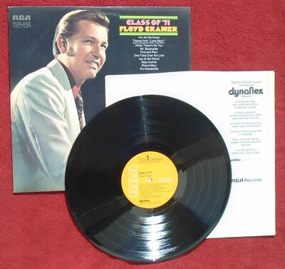 FLOYD CRAMER LP "Class of '71" Record Album ©1971 Unplayed  Good Condition - Image 1 of 4
