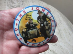 Walmart advertising button. Indiana Jones. The Joneses are coming.. - Picture 1 of 3