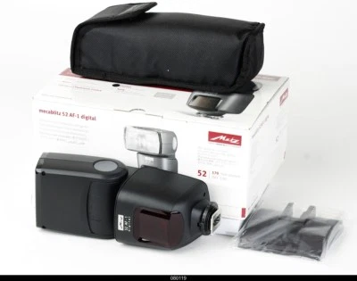 Metz Mecablitz 52 AF-1 Digital Shoe Mount  Pentax  Mint Box  - Image 1 of 4