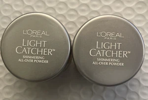 2 L'oreal LIGHT CATCHER Shimmering All Over Powder Highlighter COPPER LIGHT NEW - Picture 1 of 2