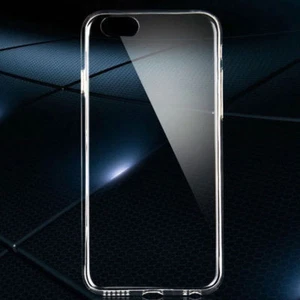 Coque TPU souple transparente transparente ultra fine pour iPhone 6s plus - Photo 1 sur 3