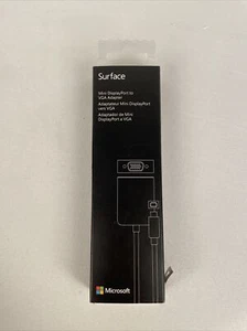 Microsoft Mini Display Port to VGA Male to Female Adapter - R7X-00001 - New - Picture 1 of 3