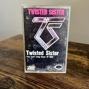 Cassette| Twisted Sister You Can't Stop Rock 'N' Roll 1983 Atlantic VG - Picture 1 of 2