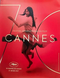 CANNES FILM FESTIVAL 2017 ORIGINAL OFFICIAL POSTER 63" x 47" MINT FAST SHIP - Picture 1 of 1