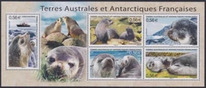 F-EX49838 TAAF FRANCE ANTARCTIC MNH 2010 MARINE SEAL WILDLIFE. - Picture 1 of 1