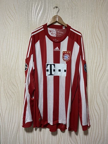 BAYERN MÜNICH 2010 2011 HOME SHIRT JERSEY ADIDAS P95692 sz 3XL MEN LONG SLEEVE Cover