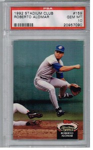 1992 Stadium Club Roberto Alomar PSA 10