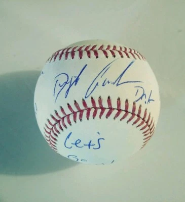 dwight gooden 86 champs new york mets cy young Stat 9 inscriptions JSA ROMLB - Image 1 of 4