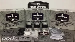 Polaris 1999-03 XCR 800 Forged Wossner Top End Kit Triple Fuji - Picture 1 of 2