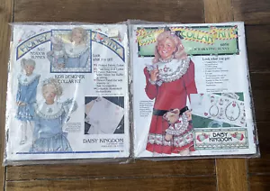 Vtg Daisy Kingdom Kids Designer Collar Kit Bunny 5017&6050 Xmas Bunny 1988 - Picture 1 of 6