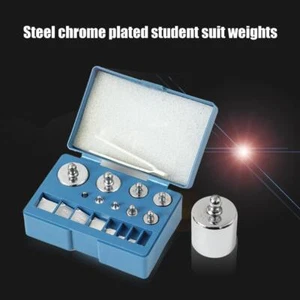 17pcs Laboratory Scale Calibration Weights Set 10mg-100g Balance Weighting Tools - Picture 1 of 6