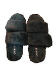 New Serra Faux Fur Slides Slippers House Shoes Size: 9/10 Green So Soft & Comfy!