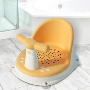 Cartoon Baby Bath Seat for Baby 6-18 Months Tub Seats Toddler Bath Chair - Picture 1 of 8