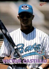 2000 Greensboro Bats Multi-Ad #5 Victor Castillo Venezuela VZ Baseball Card