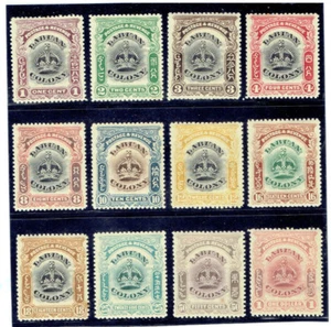 LABUAN 1902 - 1903 Crown MLH CV 98,50 $ - Bild 1 von 2