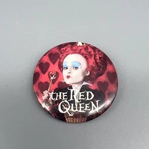 Disney Alicia en el País de las Maravillas La Reina Roja Pin Botón PinBack - Imagen 1 de 6