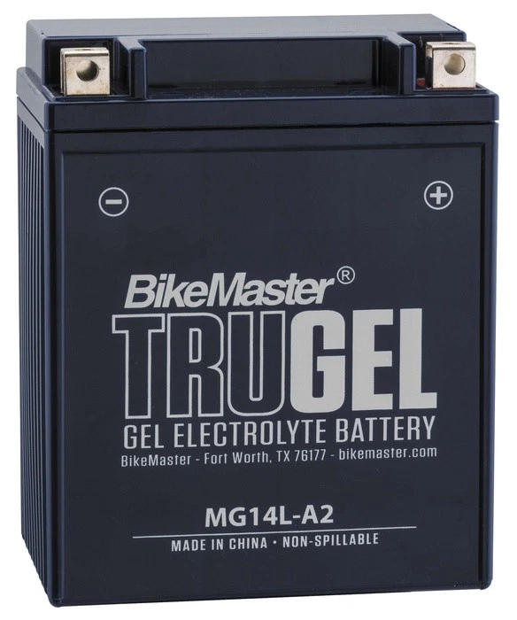 BikeMaster TruGel Battery #MG14L-A2 for Aprilia Atlantic 500 2003-2005 Foto 1 de 1