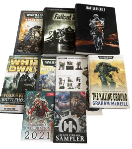 Warhammer 40k Books Bundle X 9 Inc Magazine & 2 Hardbacks Games Workshop - Picture 1 of 23