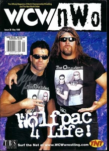 EB3295 KEVIN NASH signed vintage Wrestling Magazine COA - Picture 1 of 4