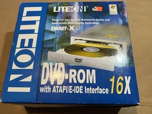 Lite-On Drive Black Bezel Smart-X DVD-ROM Open Box - Picture 1 of 9