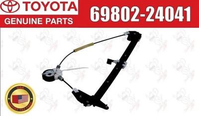 Lexus TOYOTA GENUINO UZZ30 JZZ31 Puerta delantera Ventana Regulador LH 69802-24041 OEM Foto 1 de 4