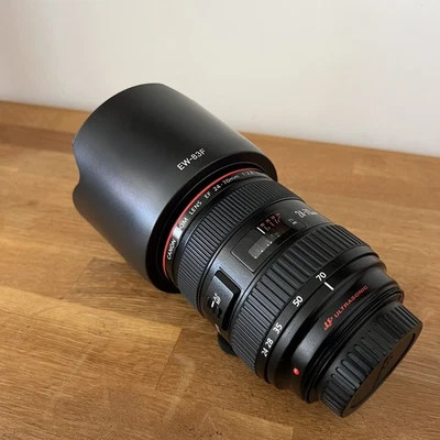 Canon EF 24-70mm f/2.8 L USM Lens - Image 1 of 4