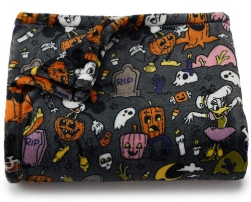 Big One Disney Mickey&Friends Halloween Plush Oversized Throw Blanket 5 ...