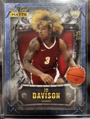2022-23 Wild Card Matte Draft - Weekend Warriors JD Davison #WW-19 /25 - Image 1 of 2
