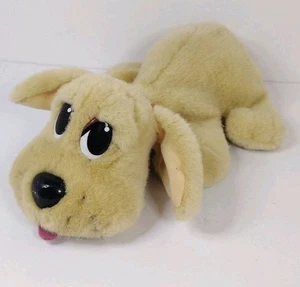 2004 Pound Puppies Plush Talking Dog Blonde Tested Working - Picture 1 of 9