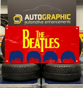 The Beatles Music Sign Acrylic Wall Art Fab Four Gift Idea - Picture 1 of 3