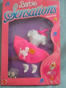 Vintage 1987 Mattel Sensations Fashion Poodle Outfit #4978 new (box damage) - Picture 1 of 5