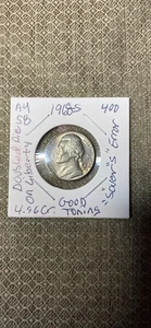 1968 S AU Jefferson Nickel Good Toning. Doubled Die Liberty Errors. S Over S. - Picture 1 of 4