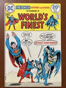 World's Finest Comics #221: VG+ to FN+, Nick Cardy Cover, DC Comics 1974 $7 Ship - Picture 1 of 9