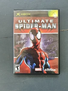 Ultimate Spider-Man (Microsoft Xbox 2005) Estuche Completo, Manual, Disco - Imagen 1 de 3