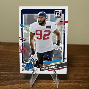 2023 Donruss Rated Rookie Dylan Horton Rookie Houston Texans #340 - Picture 1 of 2
