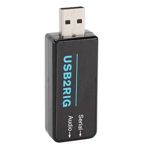 USB2RIG USB Sound Card Audio&Serial Ports TTL/232 For Linux/iOS/Windows - Picture 1 of 13
