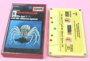 Europa® MC Hörspiel Die drei ??? und die silberne Spinne 5 x geschraubt Nr 24  - Imagen 1 de 1