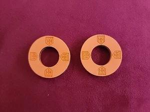 Haro BMX Die Cut Custom Doughnuts Orange - Picture 1 of 1