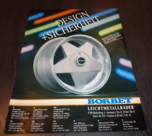Borbet A Wheels Advertising - Picture 1 of 1